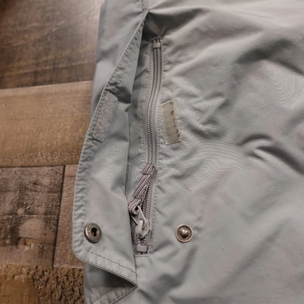 Columbia Interchange 3-in-1 Jacket Men’s XL Gray Navy‎ Convertible Fleece Liner